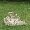 thumbnail image 2 of Northlight 16" Sleeping Heavenly Angel Outdoor Garden Statue, 2 of 5
