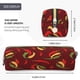 thumbnail image 3 of Easygdp Hot Chili para Estuche de Lápices de Cuero, Estuche de Papelería de Cuero, Estuche de Gran Capacidad con Cremallera, 3 of 7