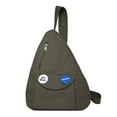 thumbnail image 2 of Canvas Chest Bag Casual Sports Chest Bag Multi-Functional Portable for Women Men, 2 of 10