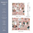 thumbnail image 2 of Yayeee Toggle Light Switch Wall Plate 2-Gang 4.56"x4.48" Decorative Outlet Cover, Christmas Snowman, 2 of 7