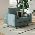 thumbnail image 5 of Pemberly Row Contemporary Performance Velvet Arm Chair in Ocean, 5 of 5