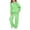 Green, variant on CPNG Toddler Girls Sportswear Set Teen Girls Long Sleeve Bow Print Hoodie Sweatshirt and Sweatpant 2 Pcs Outfits Set(White,5-6 Years)