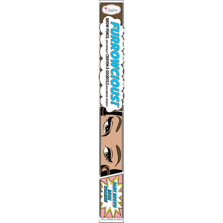 theBalm Furrowcious! Brow Pencil with Spooley, Dark Brown