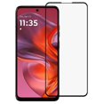 thumbnail image 1 of For Motorola Moto G05 4G Screen Protector Silk Printing Full Glue Tempered Glass Screen Film, 1 of 5