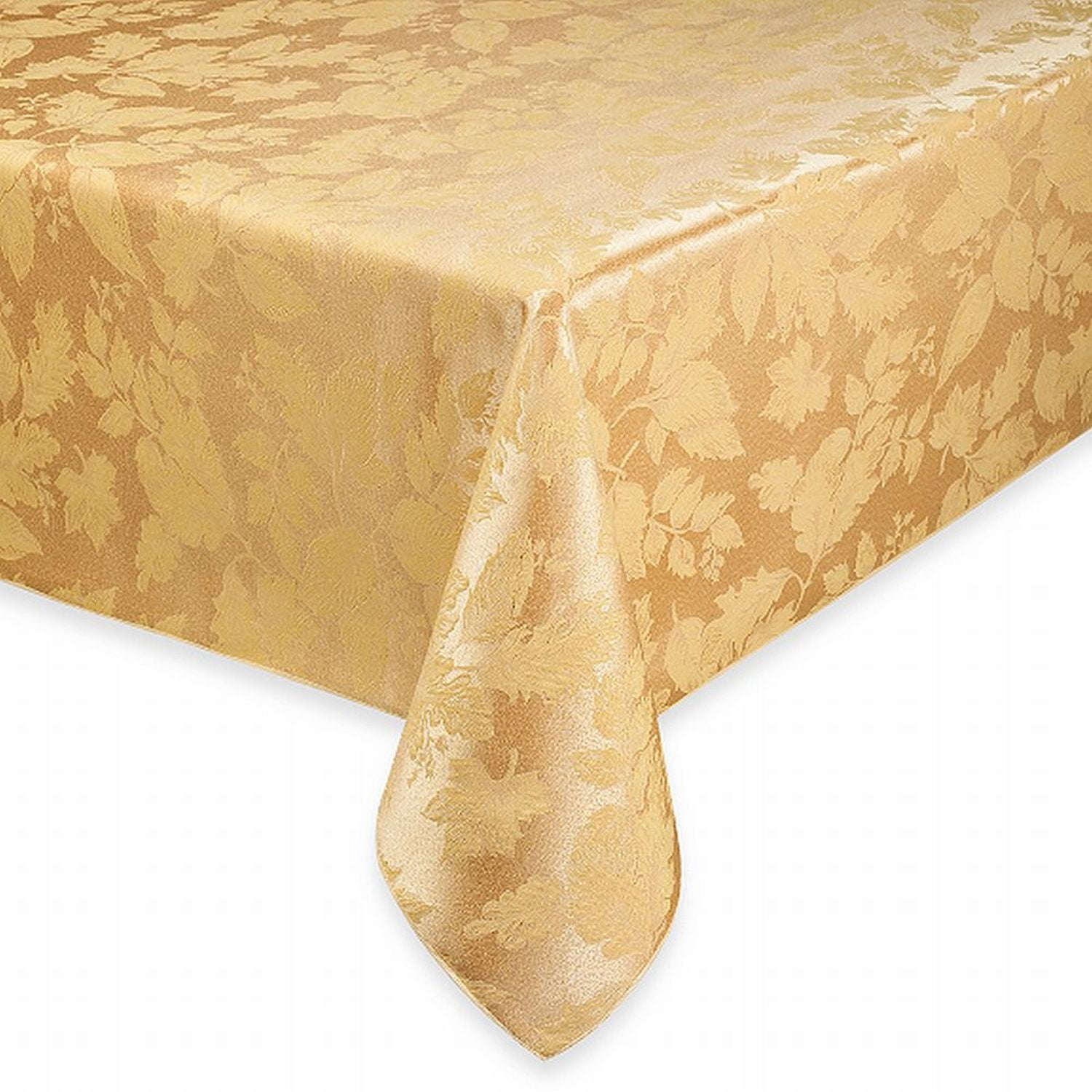 St Nicholas Square Shine Bright Gold Tablecloth 60x102 