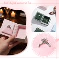thumbnail image 7 of Book Shaped Jewelr-y Box, Mini Velvet Lining Storage Case for Rings Necklaces Earrings, Portable Travel Jewelry Organizer(only a box), 7 of 7