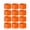 Orange, variant on Stcellnmex Silicone Slap Bracelets Blank Soft Green Wrist Snap Bands DIY Painting Craft Accessories for Birthday Halloween Christmas Party 12 Pcs Pack
