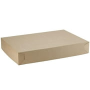 16 x 16 x 6.2 in. Kraft Corrugated Cake Box - Case of 25
