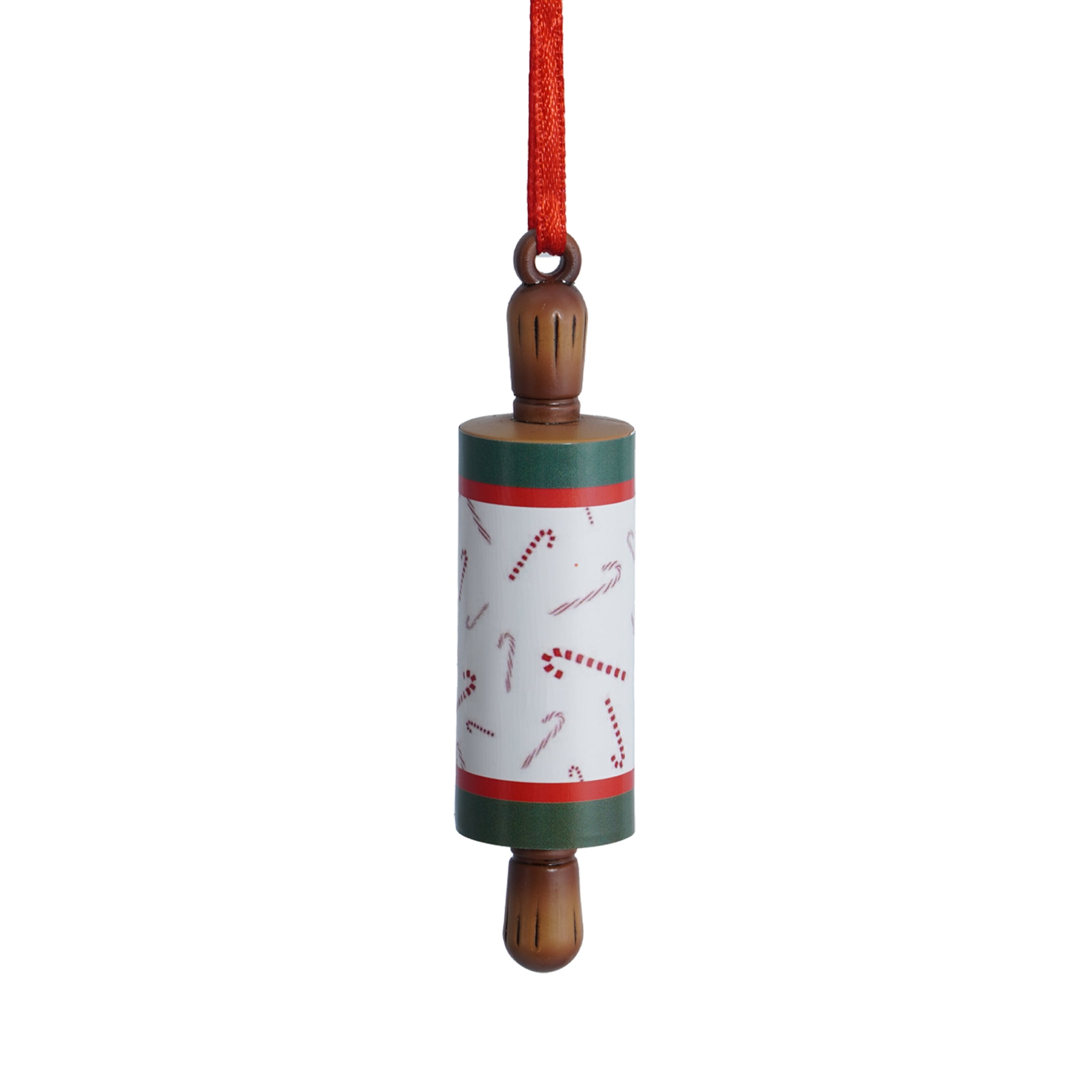 4-Count Multicolor Rolling Pin Mini Christmas Ornaments, 3", by Holiday Time