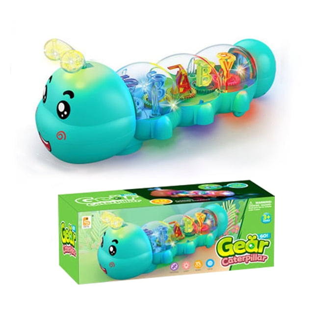 Para Empujar Y Tirar Juguete Gatear Regalos Niñas () Verde
