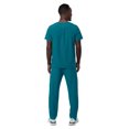thumbnail image 2 of Adar Addition Go-Basic Scrub Set For Men - Classic V-Neck Scrub Top & Cargo Scrub Pants, 2 of 7