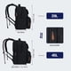 thumbnail image 3 of Maelstrom Mochila Para Pañales 29L-45L Bolsa De Bebé Grande Expandible Para 2 Niños/Gemelos Cosas Para Bebés Con Bolsa Cruzada Extraíble Para Biberones Para Mamá/Papá Elegante Bolsa De Pañales Regalo, 3 of 5