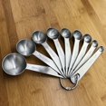 thumbnail image 4 of ENJOYW 9Pcs Stainless Steel Measuring Spoon Set Baking Seasoning Cooking Kitchen Tool 12px;">Item Name, 4 of 7