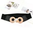 thumbnail image 4 of Belt Women Stretchy Belt for Dresses Vintage Elastic Wide Waist Belt, 4 of 4
