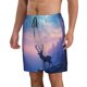 thumbnail image 2 of Fotbe Night Sky Elk Trajes de Baño Estampados para Hombre, Shorts de Verano de Secado Rápido, Ropa de Playa, Bañadores-X-Large, 2 of 6