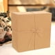 thumbnail image 3 of Cajas de regalo marrones de 6 piezas cajas de regalo de papel kraft cajas de regalo de regalos cajas cuadradas de empaquetado cajas, 3 of 6
