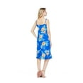 thumbnail image 4 of Hawaii Hangover Women's Hawaiian Mermaid Ruffle Dress in Hibiscus, 4 of 5