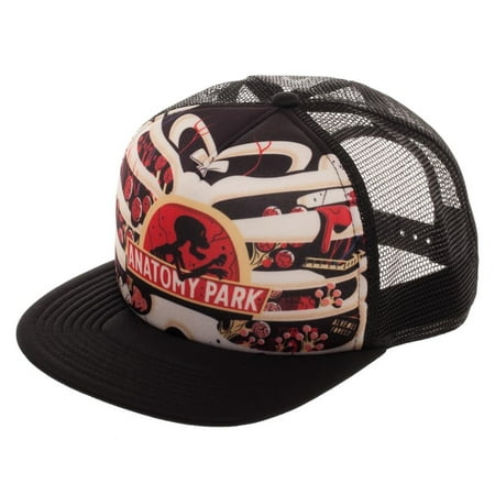 Baseball Cap - Rick and Morty - Anatomy Park Trucker hat New Licensed qt6fqmric