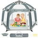thumbnail image 1 of Playpen Zooawa Pop Up para bebé con parasoles y fundas UV, 1 of 9