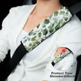 thumbnail image 4 of WYYP Fine Foliage Lace Car Seat Belt Pad Cover Ideal for Car Interior Accessories 2Pcs, 4 of 6