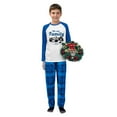 thumbnail image 3 of Ihaphap 2025 We Are Family Bears Plus Size Blue Family Christmas Matching Pajamas Set, 4XL-Men, 3 of 6