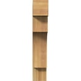 thumbnail image 2 of Ekena Millwork 4"W x 18"D x 22"H Westlake Block Rough Sawn Bracket, Western Red Cedar, 2 of 25