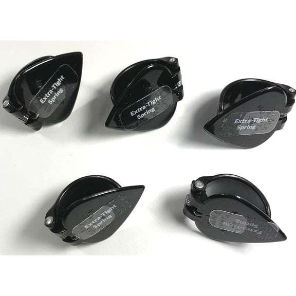 Black Mountain Thumb Pick Jazz Point 5 Picks Extra Tight Spring Fit Thumb Flat Pick Combo