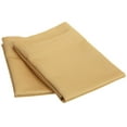 thumbnail image 1 of 1000-Thread Count 100% Egyptian Cotton Classy Solid Pillowcase Set Gold / King, 1 of 3