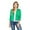 Apple Green, variant on G-Style USA Women's 3/4 Sleeve Open Front Cropped Cardigan Sweater (S-XL)