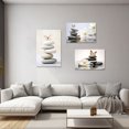thumbnail image 4 of ZHONGYUTONG Zen Canvas Wall Art Stones and Butterfly Pictures Prints Spiritual Painting (20"x30"), 4 of 6