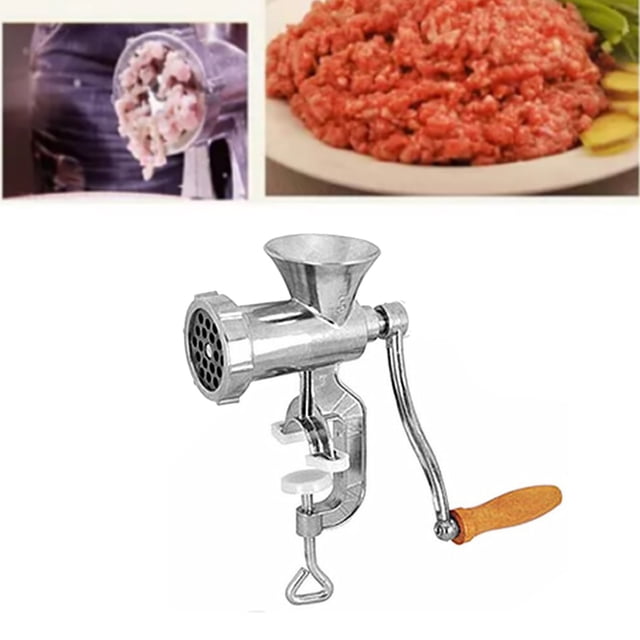 Meat Vegetable Grinding Machine,Manual Meat Grinder Aluminum Meat Grinding Machine Manual Meat Grinding Machine Tailored for Perfection