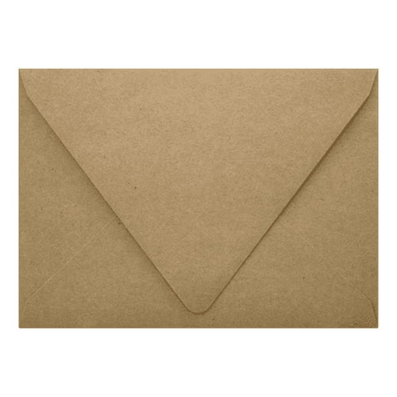 LUXPaper A9 Invitation Envelopes, 5 3/4 x 8 3/4, 70 lb. Grocery Bag Brown, 250 Pack