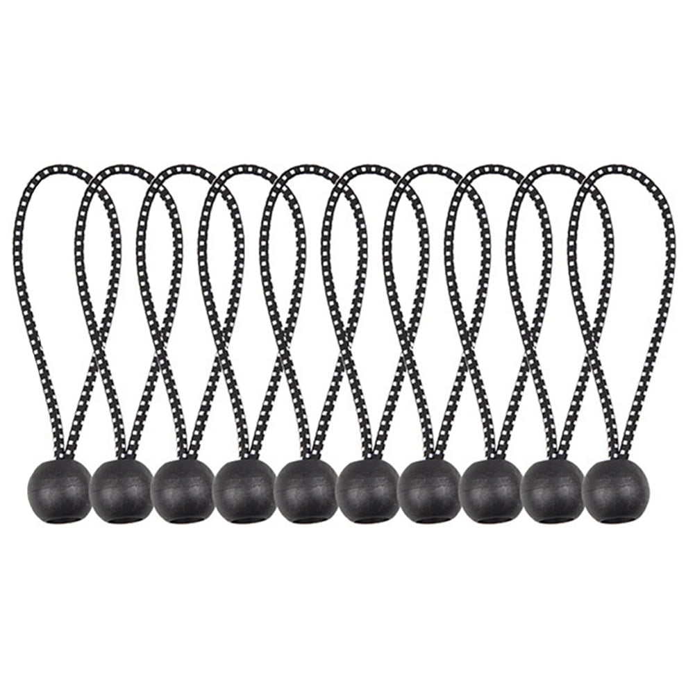 Elastic Tent Bungees Ball Fixing Rope Awning Canopy Bungee Cords 10pcs 