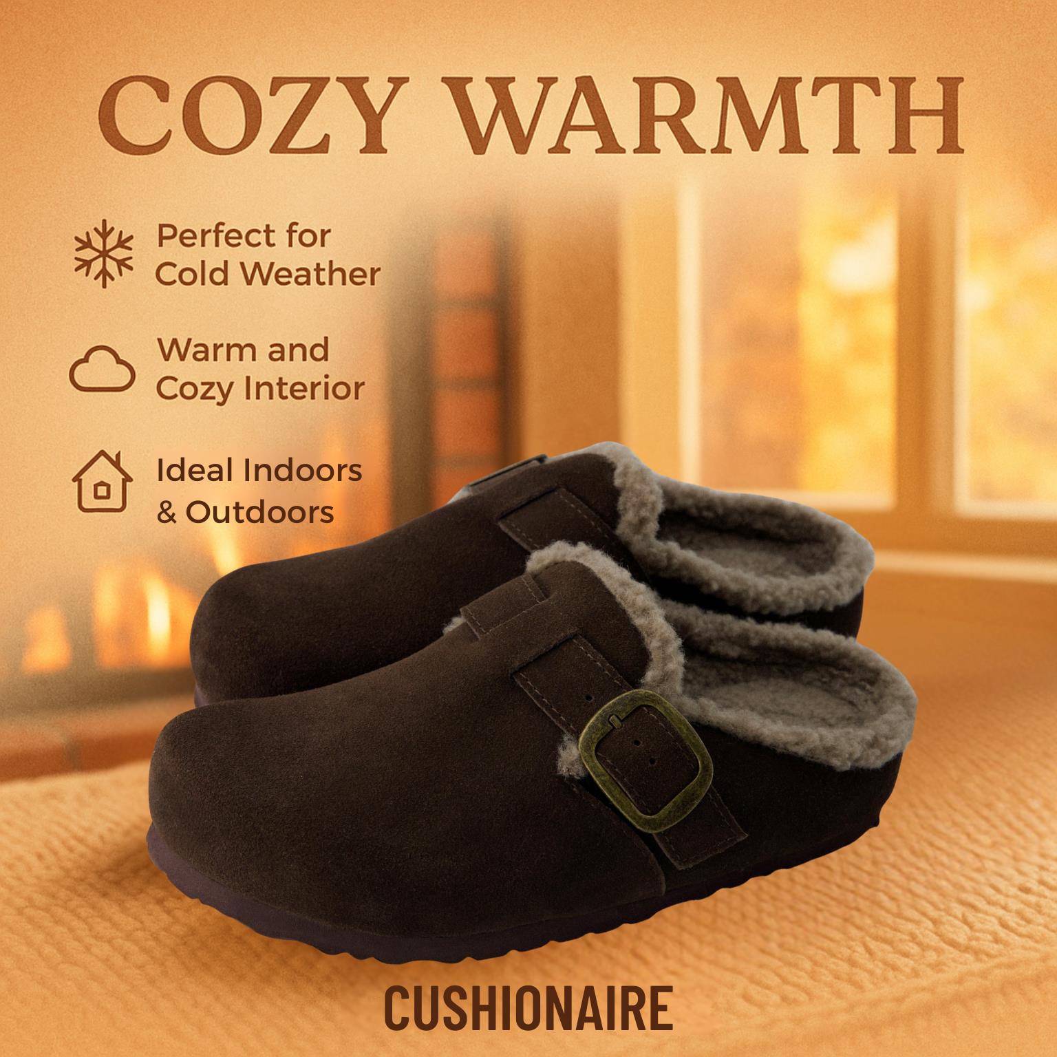 Cushionaire Haven Faux Fur-Lined Leather Clog photo 8