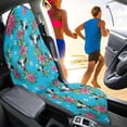 thumbnail image 4 of XYZCANDO 1 Pack Car Seat Towel Cover Waterproof Universal, Compatible with Truck Seat Seat Covers & Liner Front Seat Terry Cloth Car Seat Covers(Cow and Floral Pattern), 4 of 7