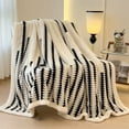 thumbnail image 5 of geerera Thick Warm Fluffy Blanket, Super Soft Flannel Cozy Blankets for Adults, Washable Lightweight Blanket for Couch Sofa Bed Office, Warm Plush Blankets for Winter 79"x59", 5 of 6