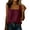 X-Wine, variant on GERsome Women's Tank Tops Square Neck Sleeveless Side Button Hem Loose Fit Shirts for Summer Casual Vacation Blue Size L