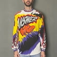 thumbnail image 2 of Camiseta de ciclismo para hombre, ropa de motociclista, camiseta de manga larga para MTB, camiseta de motocross DH enduro, camiseta de descenso todoterreno, camiseta BMX 2022, 2 of 5