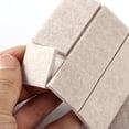 thumbnail image 4 of Tampons en Feutre Beige pour Protection de Sol Usage Intensif avec Extra Fort 36 Pcs 2.7cm Carré, 4 of 8
