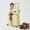 Yellow, variant on TABU Kids Ride on Luggage with Handbag, Hardshell Suitcase with 6-Spinner Wheels,Hidden Cup Holder,Foldable Pedal,White