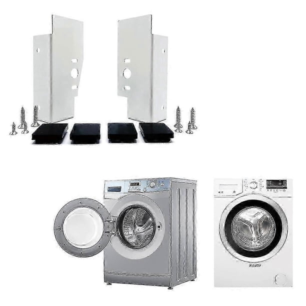 1 Set Effective Washing Machine Stacking Space Saving Laundry Stacking Kit