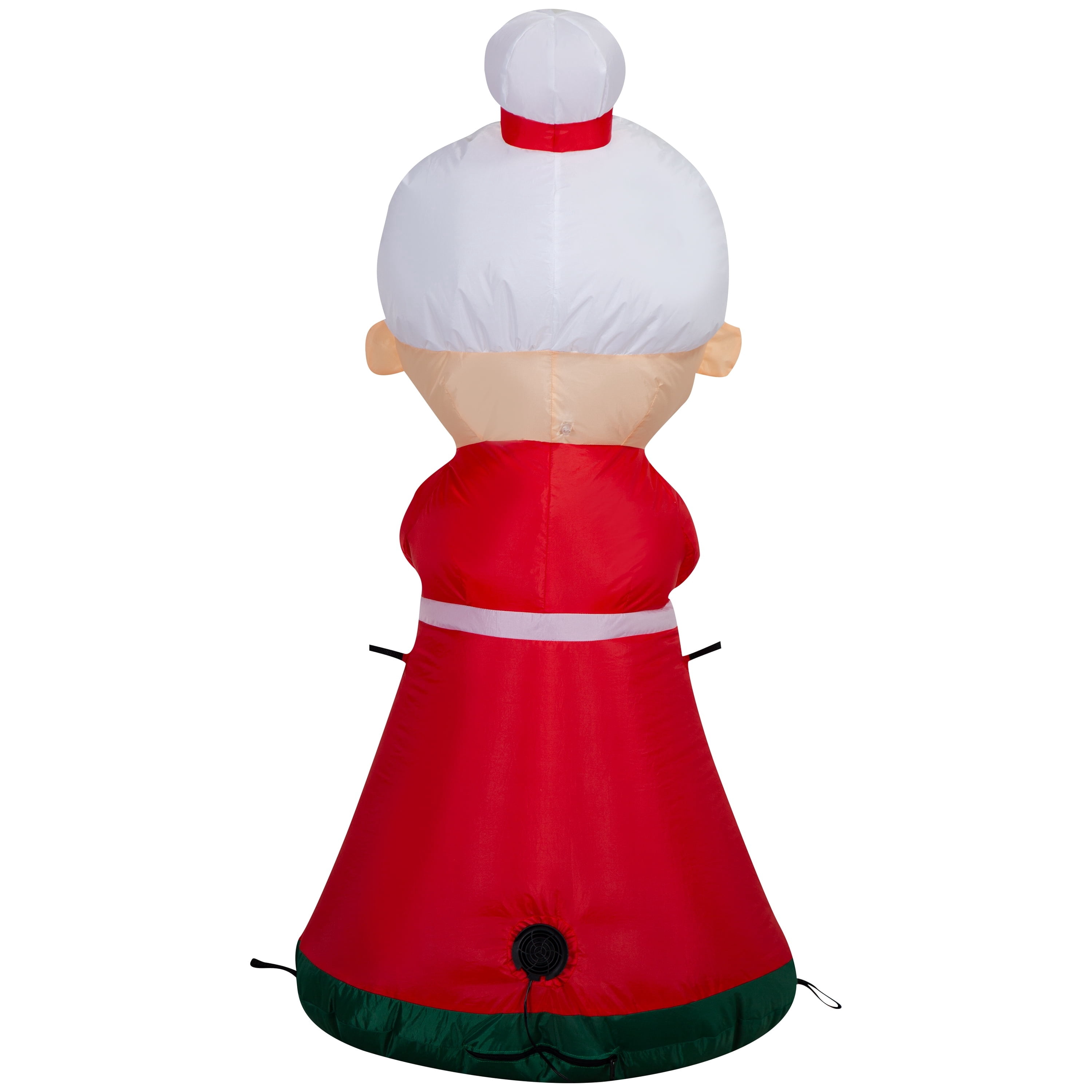 Multicolor Mrs. Claus Christmas Airblown Yard Inflatable, 4', by Holiday Time