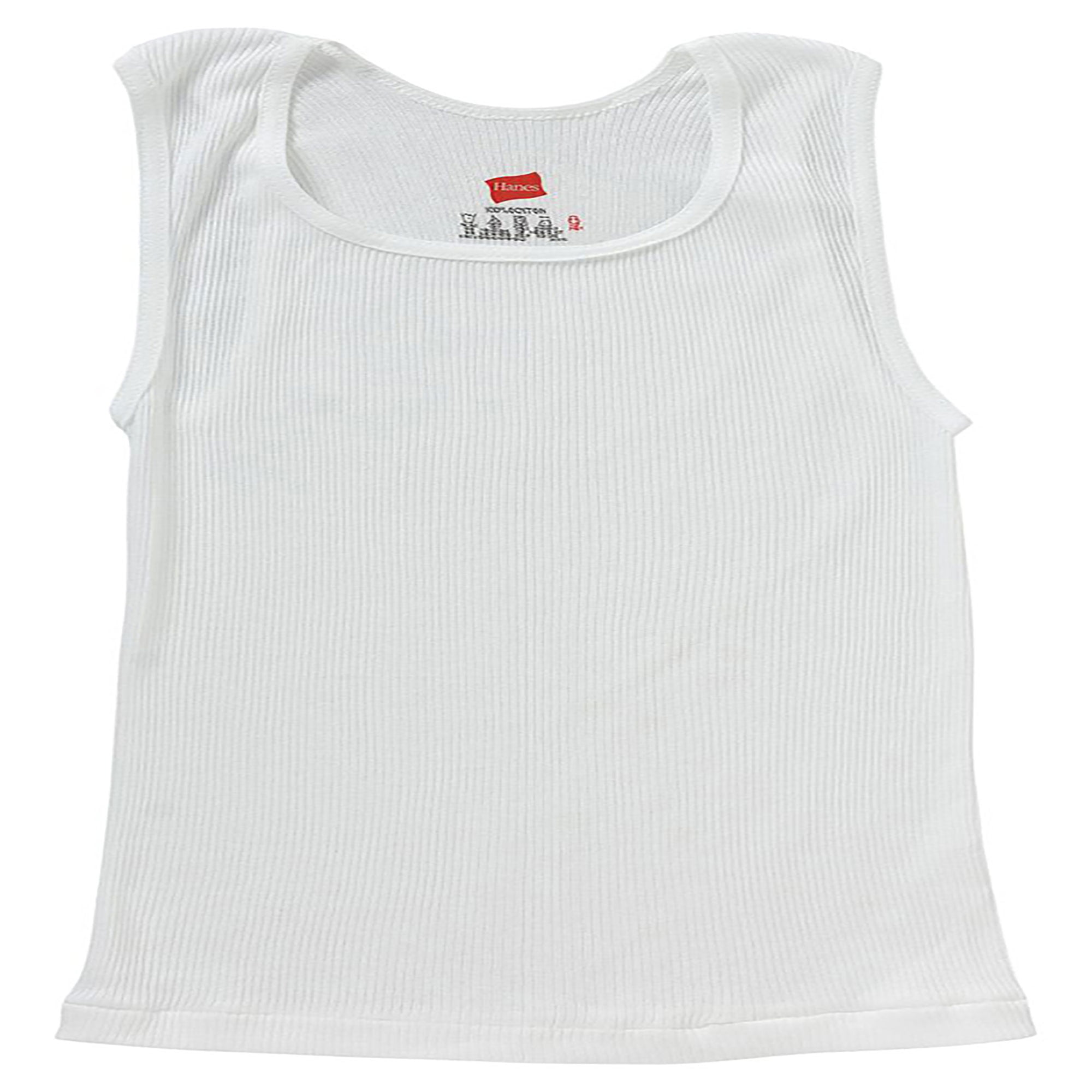 Hanes Boys Tagless ComfortSoft A-Shirt 6-Pack