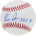 thumbnail image 2 of Nolan Ryan Autographed Official MLB Baseball Texas Rangers "HOF 99" Beckett BAS 201272, 2 of 5
