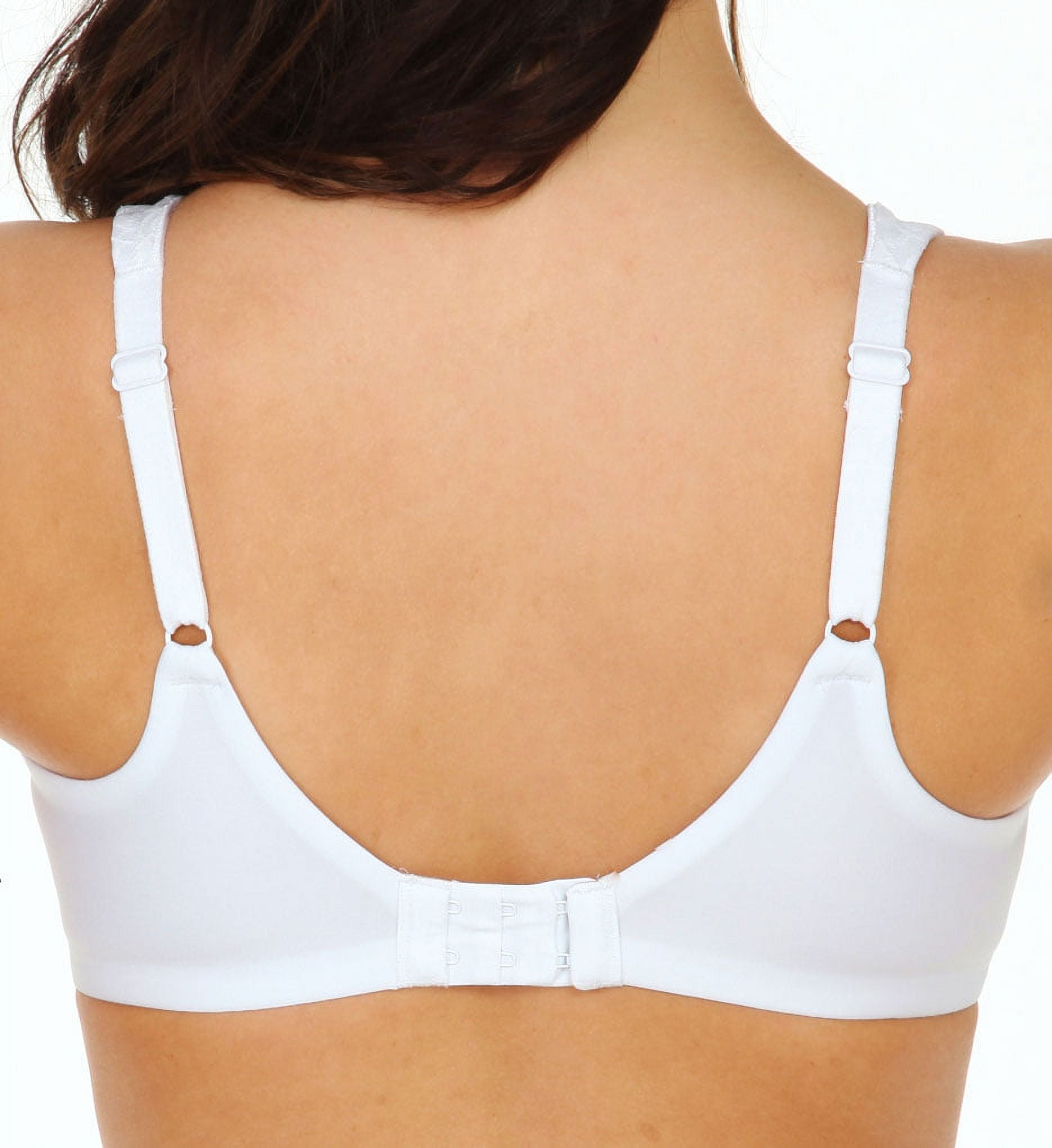 Olga Women's Sheer Leaves Minimizer Bra