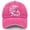 Hot Pink, variant on Womens Hats Unisex My Fish Theme Adjustable Visor Baseball Cap Outdoor Sport Hot Pink One Size