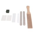 thumbnail image 4 of Leather Stropping Kit, Leather Polishing Kit Sturdy Durable Multipurpose  For DIY Leather  For Honing  For Woodworking Set 1, 4 of 8