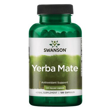 Swanson Yerba Mate (4:1) 125 mg 120 Capsules