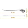 thumbnail image 5 of Straw Spoon Stainless Steel 8 pcs, 5 of 5