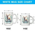 thumbnail image 5 of Personalized Cute Elk Coffee Mug 11oz 15oz - Custom Name Ceramic Cup - Unique Gift for Elk Lovers, Parents, Girlfriend, Siblings, Kids, Nature Enthusiasts, 5 of 6